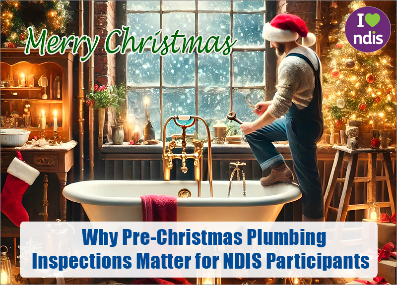 Why Pre-Christmas Plumbing Inspections Matter for NDIS Participants