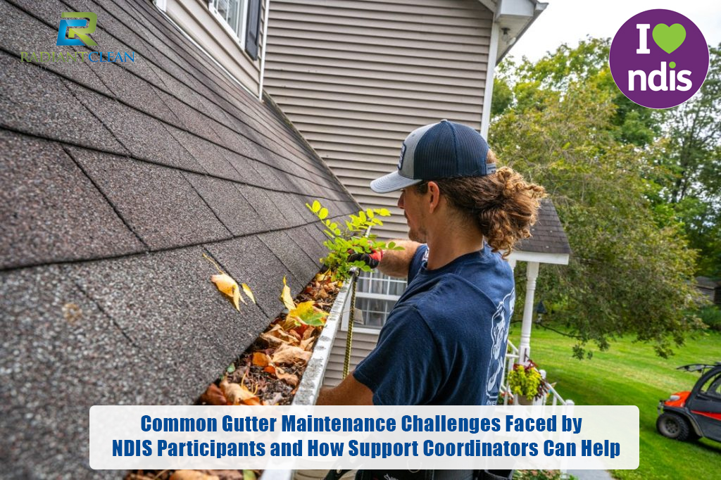 Common Gutter Maintenance Challenges Faced by NDIS Participants and How Support Coordinators Can Help