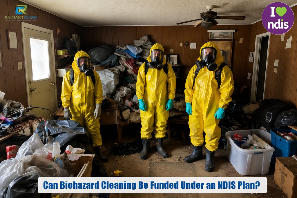 Can Biohazard Cleaning Be Funded Under an NDIS Plan?
