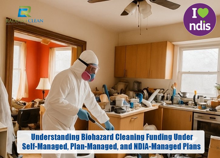 Understanding Biohazard Cleaning Funding Under Self-Managed, Plan-Managed, and NDIA-Managed Plans