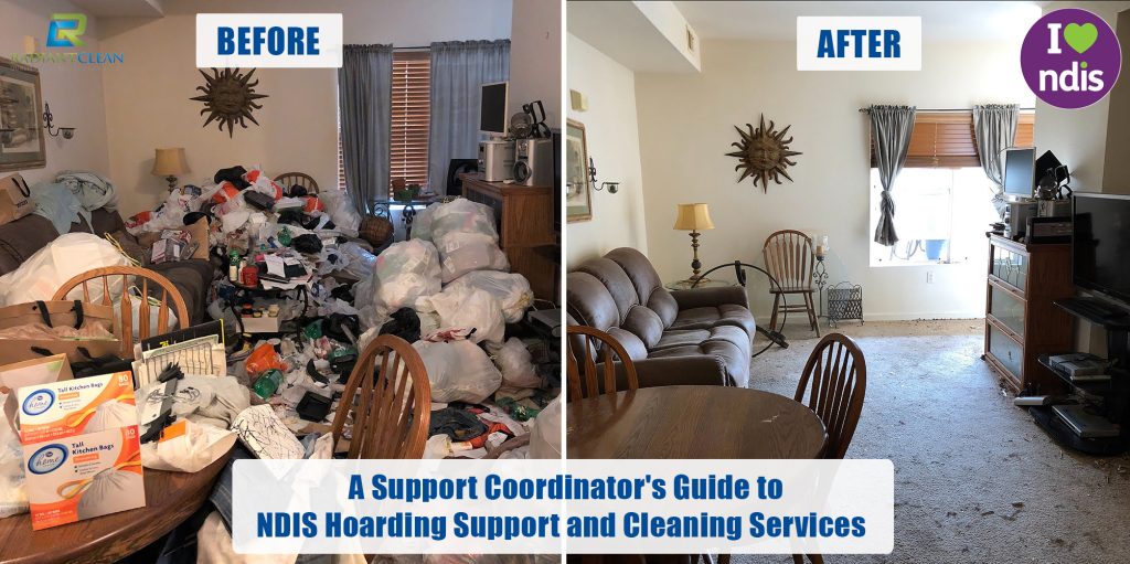 A Support Coordinator's Guide to NDIS Hoarding Support and Cleaning Services