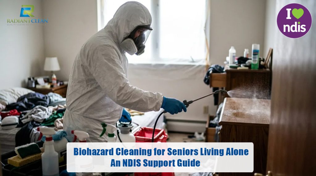 Biohazard Cleaning for Seniors Living Alone: An NDIS Support Guide