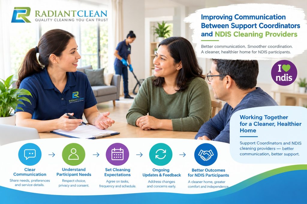 Improving Communication Between Support Coordinators and NDIS Cleaning Providers